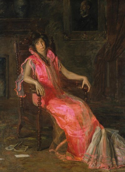 An Actress by Thomas Eakins